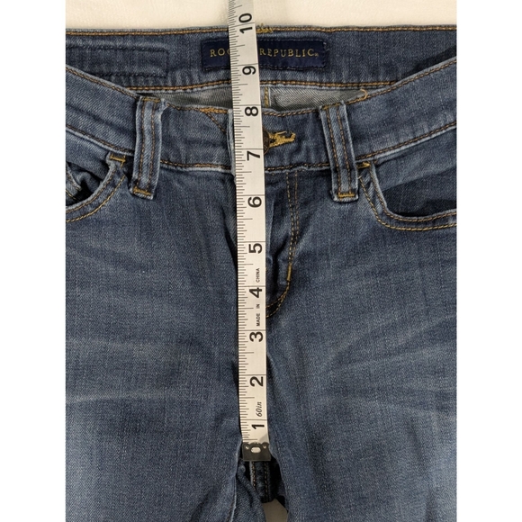 🚨LAST CALL Rock & Republic Kashmiere Crop Jeans Medium Rise Women Size 4 - Picture 10 of 16